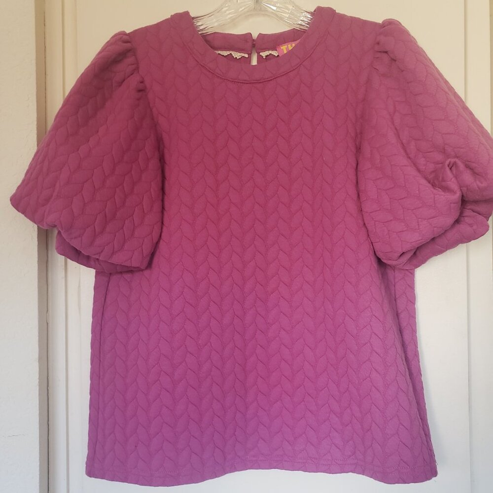 Purple Top Sweater THML Size XS